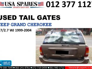 Jeep Grand Cherokee 4.7/2.7 WJ 1999-04 used tailgates or sale
