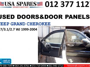 Jeep Grand Cherokee 4.7/2.7/3.1 WJ 1999-04 used doors for sale