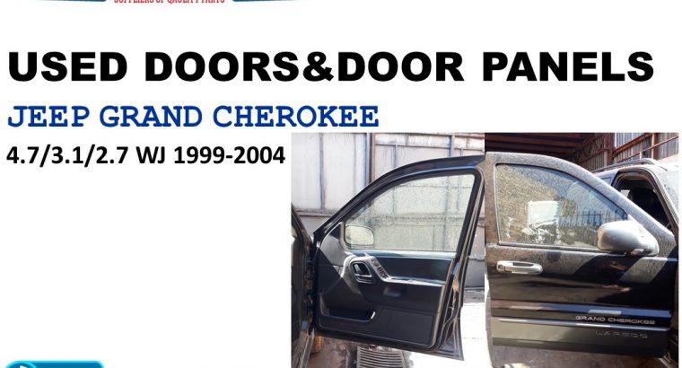Jeep Grand Cherokee 4.7/2.7/3.1 WJ 1999-04 used doors for sale