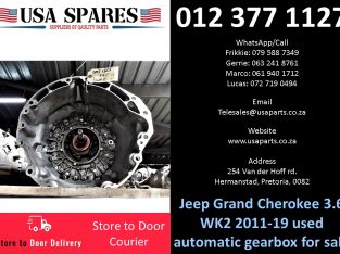 Jeep Grand Cherokee 3.6 Wk2 2011-19 used auto gearbox for sale