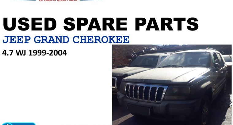 Jeep Grand Cherokee 4.7 WJ auto 1999-04 petrol used parts