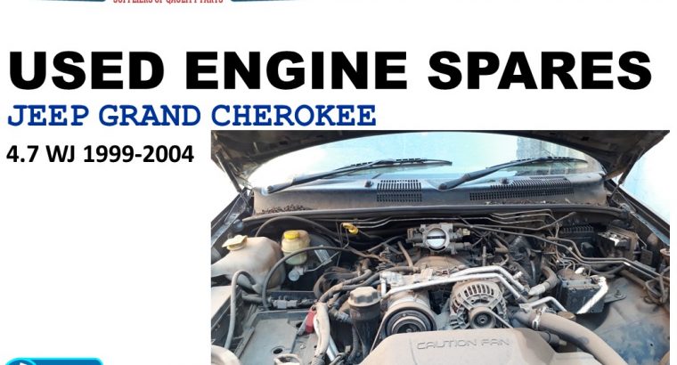 Jeep Grand Cherokee 4.7 WJ 1999-04 used petrol engine spares