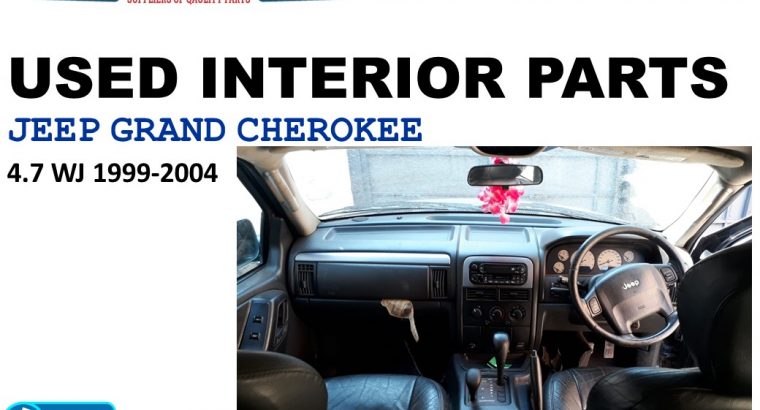 Jeep Grand Cherokee 4.7 WJ 1999-04 used interior parts for sale