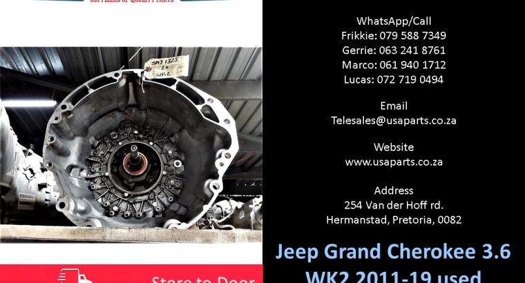 Jeep Grand Cherokee 3.6 Wk2 2011-19 used auto gearbox for sale