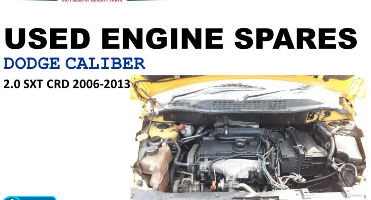 Dodge Caliber 2.0 SXT 2006-17 used diesel engine spares for sale