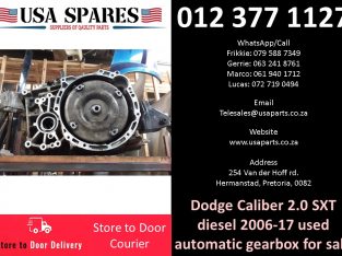 Dodge Caliber 2.0 SXT CRD 2006-13 used auto gearbox for sale