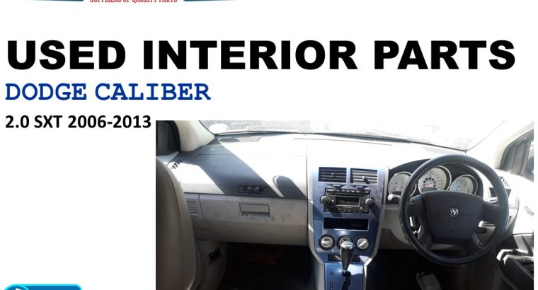 Dodge Caliber 1.8/2.0/2.4 SXT 2006-13 used interior parts