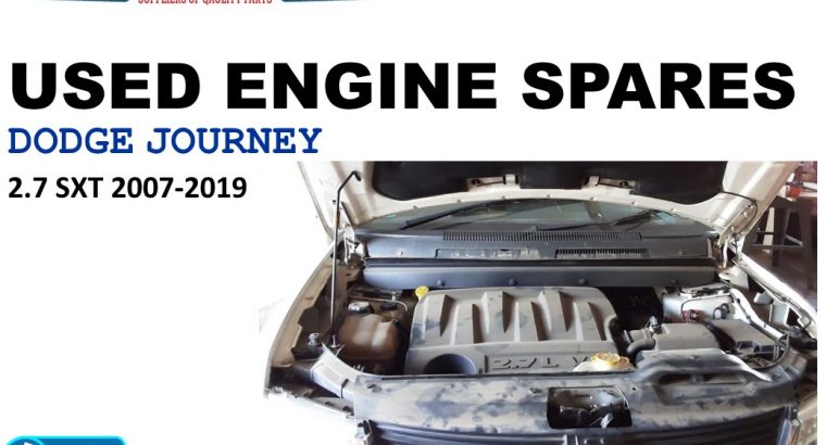 Dodge Journey 2.7 SXT 2007-19 used petrol engine spares for sale