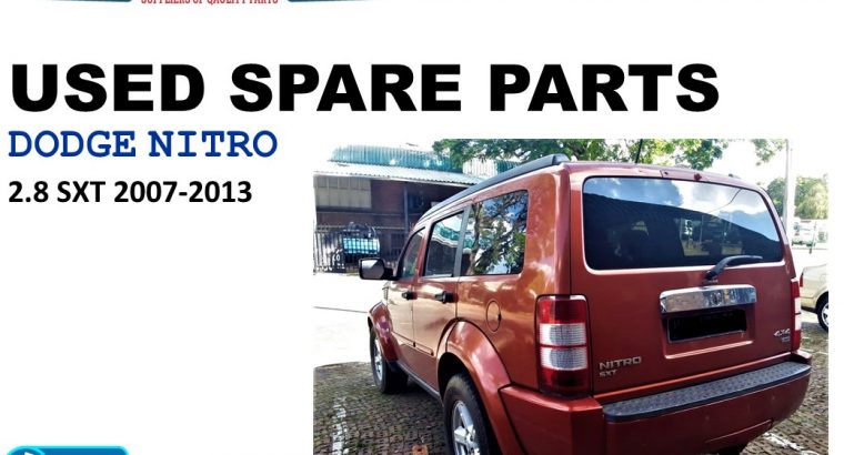 Dodge Nitro 2.8 SXT manual 2007-13 diesel used parts for sale