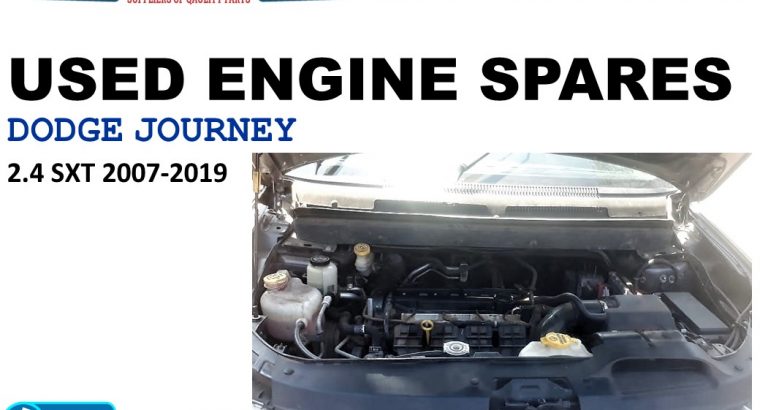 Dodge Journey 2.4 SXT 2007-19 used petrol engine spares for sale