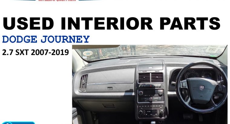 Dodge Journey 2.4/2.7/3.6 SXT 2007-19 used interior parts