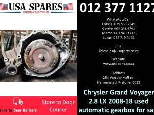 Chrysler Grand Voyager 2.8 LX 2008-18 used auto gearbox for sale
