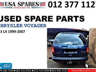 Chrysler Voyager 3.3 LX 1999-07 used petrol spare parts for sale