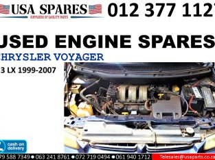Chrysler Voyager 3.3 LX 1999-07 used petrol engine spares