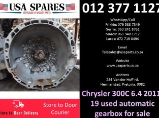 Chrysler 300C 6.4 SRT 2011-21 used automatic gearbox for sale