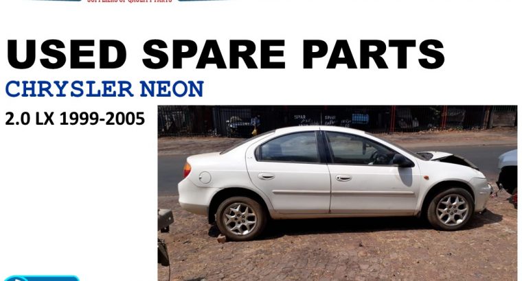Chrysler Neon 2.0 LX 1999-05 used petrol spare parts for sale