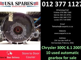 Chrysler 300C 6.1 2005-10 used automatic gearbox for sale