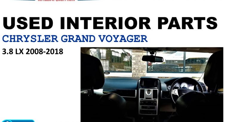 Chrysler Grand Voyager 2.8/3.8 LE 2008-18 used interior parts