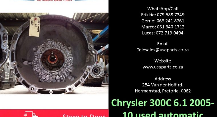 Chrysler 300C 6.1 2005-10 used automatic gearbox for sale