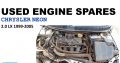 Chrysler Neon 2.0 LX 1999-05 used petrol engine spares for sale