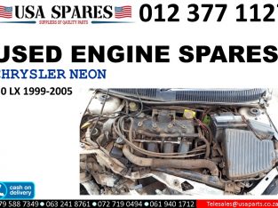 Chrysler Neon 2.0 LX 1999-05 used petrol engine spares for sale