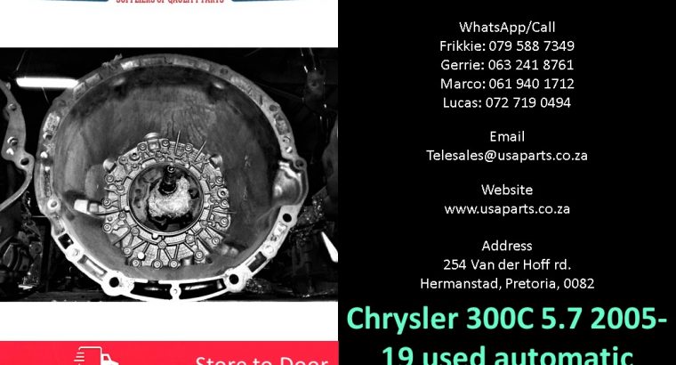 Chrysler 300C 5.7 2005-19 used automatic gearbox for sale
