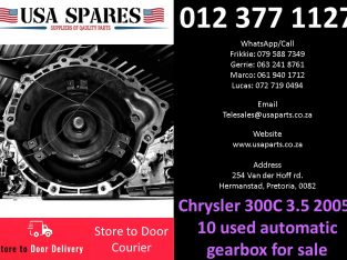 Chrysler 300C 3.5 2005-10 used automatic gearbox for sale