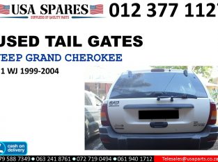 Jeep Grand Cherokee 3.1 WJ 1999-04 used tailgates or sale