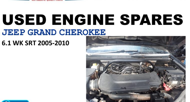 Jeep Grand Cherokee 6.1 WK 2005-10 used petrol engine spares