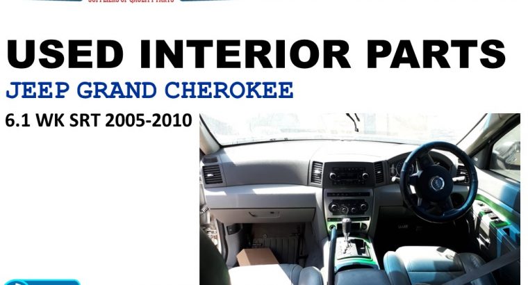 Jeep Grand Cherokee 6.1 WK SRT 2005-10 used interior parts