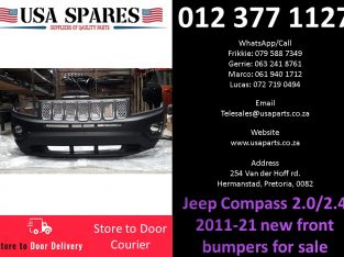 Jeep Compass 2.0/2.4 2011-21 new front bumpers for sale
