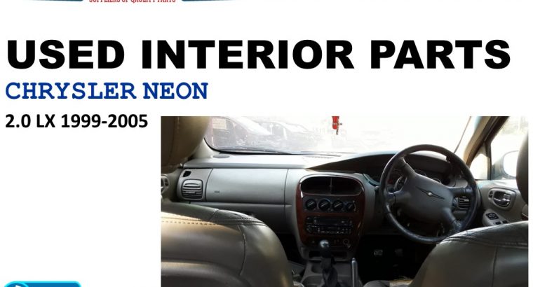 Chrysler Neon 2.0 LX 1999-05 used interior parts for sale