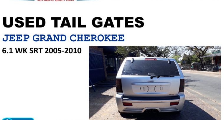 Jeep Grand Cherokee 6.1 WK 2005-10 used tailgates or sale