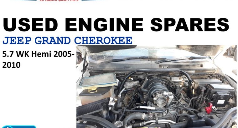 Jeep Grand Cherokee 5.7 WK 2005-10 used petrol engine spares