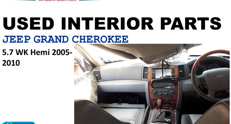 Jeep Grand Cherokee 5.7 WK hemi 2005-10 used interior parts