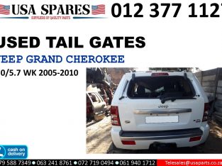 Jeep Grand Cherokee 5.7/3.0 WK 2005-10 used tailgates for sale