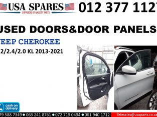 Jeep Cherokee 3.2/2.4/2.0 KL 2013-21 used doors for sale