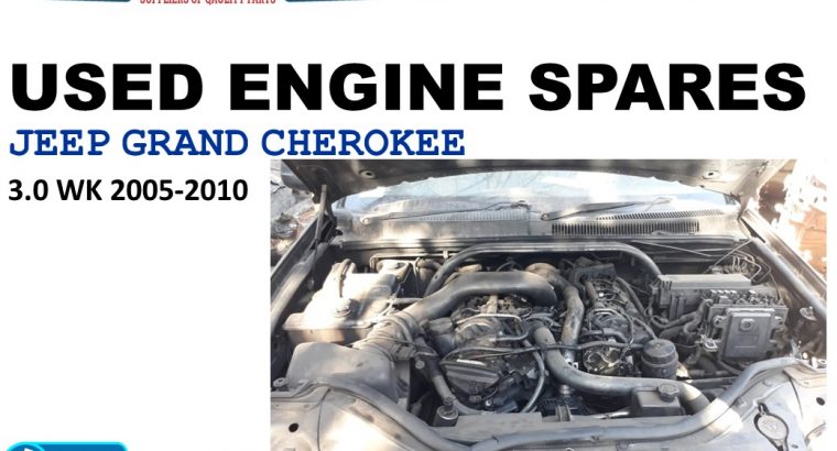 Jeep Grand Cherokee 3.0 WK 2005-10 used diesel engine spares