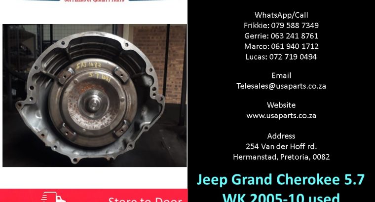 Jeep Grand Cherokee 5.7 WK 2005-10 used auto gearbox for sale