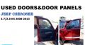 Jeep Cherokee 3.7/2.8 KK 2008-13 used doors for sale