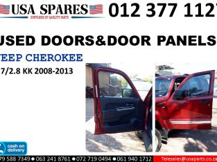 Jeep Cherokee 3.7/2.8 KK 2008-13 used doors for sale