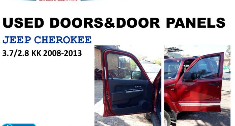 Jeep Cherokee 3.7/2.8 KK 2008-13 used doors for sale