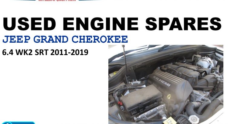 Jeep Grand Cherokee 6.4 WK2 2011-19 used petrol engine spares