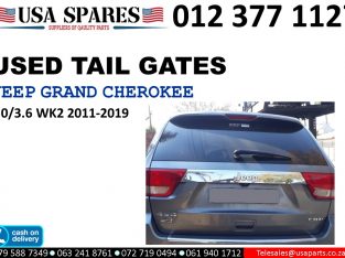 Jeep Grand Cherokee 3.0/3.6 WK2 2011-19 used tailgates for sale