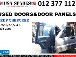 Jeep Cherokee 3.7/2.8/2.5/2.4 KJ 2002-07 used doors for sale