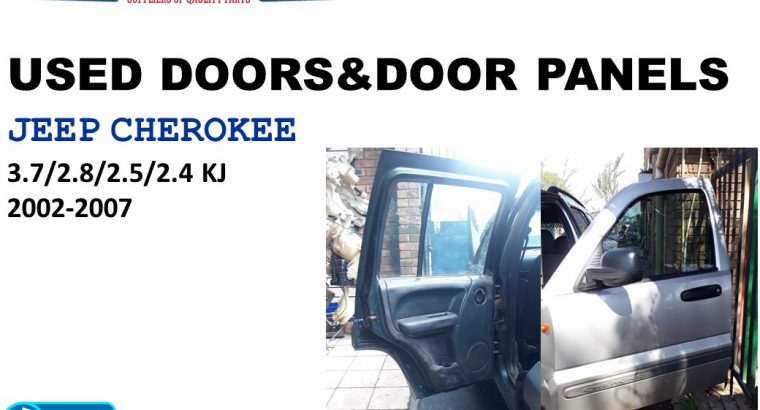 Jeep Cherokee 3.7/2.8/2.5/2.4 KJ 2002-07 used doors for sale