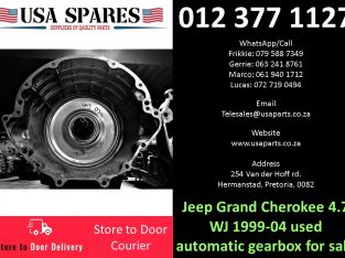 Jeep Grand Cherokee 4.7 WJ 1999-05 used auto gearbox for sale