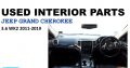 Jeep Grand Cherokee 3.6 WK2 2011-19 used interior parts for sale