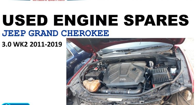 Jeep Grand Cherokee 3.0 WK2 2011-19 used diesel engine spares