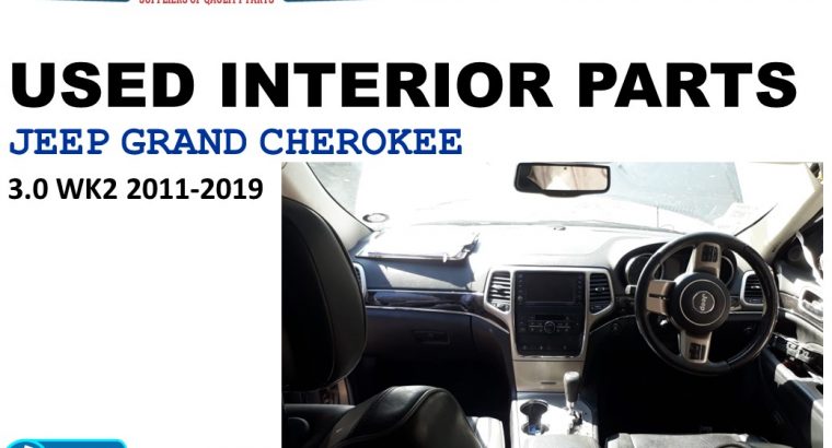 Jeep Grand Cherokee 3.0 WK2 2011-19 used interior parts for sale